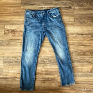 American Eagle men’s Ne(x)t Level Flex Slim fit blue jeans